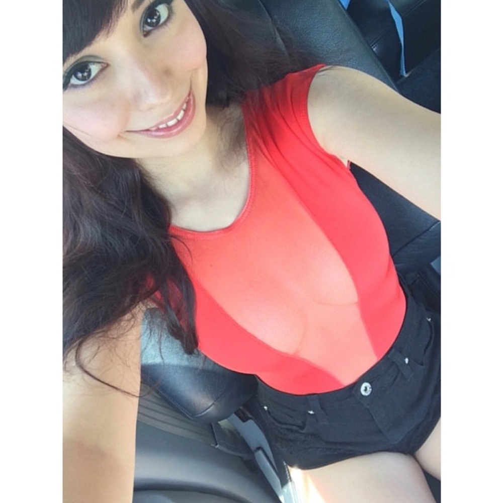American Apparel mesh bodysuit